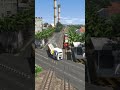 Multiple Fast Trains Cross at Once… Cars at the Crossing! 😱🚆🚗 #train #railtrack #railway #railroad