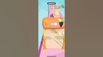 Ice cream stacker level 71 #shorts #gaming