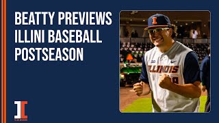Scott Beatty previews Illini baseball postseason | Illini Inquirer Podcast