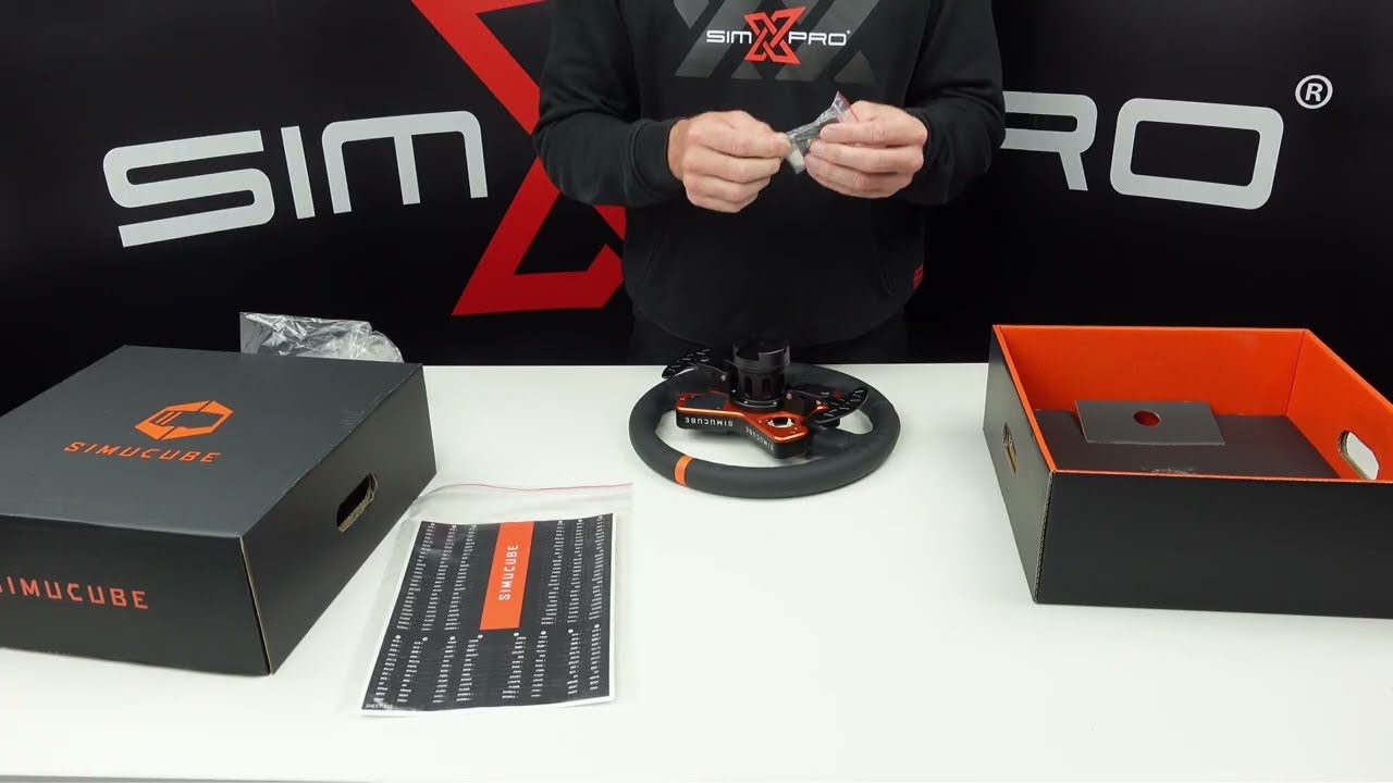 YouTube thumbnail for Simucube Tahko GT-21 Wireless Wheel Unboxing & Overview