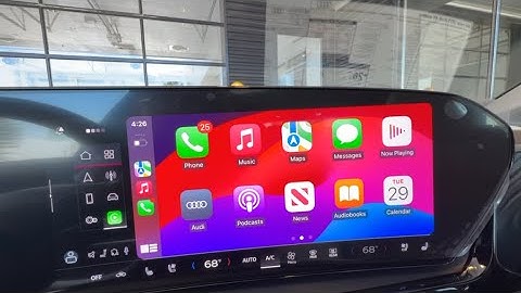 Setting up Apple CarPlay in the all new Audi MMI (A5/ Q5/ Q6 etron/ A6 etron) 