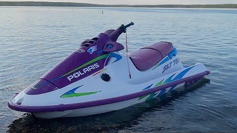 First Ride On The Polaris Jet Ski