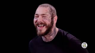 Post @ Malone @ Has @ His @ Brain @ Hacked @ By @ Spicy @ Wings  Hot Ones