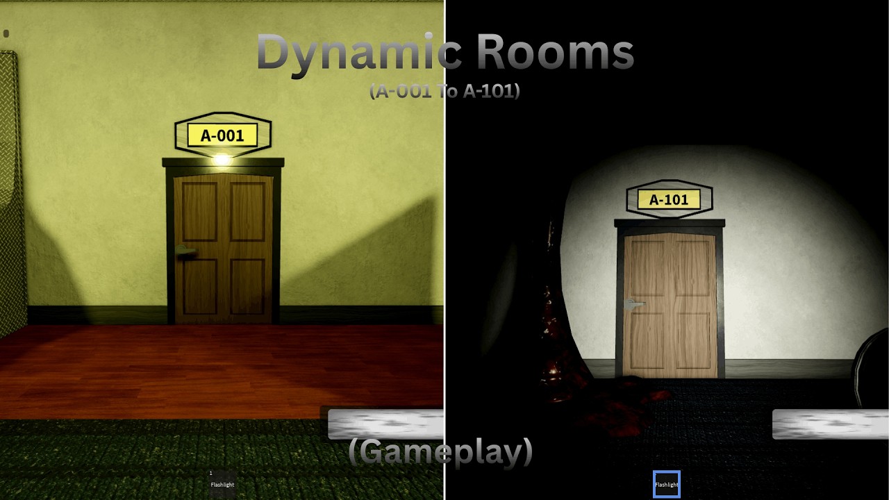 Dynamic Rooms (A-001 To A-100) (Gameplay)