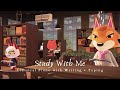 Animal crossing study with me  1 hour classical piano music no ads  page flips  writing typing 