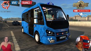 Euro Truck Simulator 2 (1.38) 

Bus Karsan Jest V1.1R40 (1.38) by trzpro Lille France DLC by SCS Animated gates in companies v3.7 [Schumi] Real Company Logo v1.0 [Schumi] Company addon v1.8 [Schumi] Trailers and Cargo Pack by Jazzycat Motorcycle Traffic Pack by Jazzycat FMOD ON and Open Windows Naturalux Graphics and Weather Spring Graphics/Weather v3.6 (1.38) by Grimes Test Gameplay ITA Europe Reskin v1.0 + DLC's & Mods
Changelog
New door animation
Fixed sound
New AO texture
New lightmask
https://ets2.lt/en/karsan-jest-v1-1r40-1-38/

SCS Software News Iberian Peninsula Spain and Portugal Map DLC Planner...2020
https://www.youtube.com/watch?v=NtKeP0c8W5s
Euro Truck Simulator 2 Iveco S-Way 2020
https://www.youtube.com/watch?v=980Xdbz-cms&t=56s
Euro Truck Simulator 2 MAN TGX 2020 v0.5 by HBB Store
https://www.youtube.com/watch?v=HTd79w_JN4E

#TruckAtHome #covid19italia
Euro Truck Simulator 2   
Road to the Black Sea (DLC)   
Beyond the Baltic Sea (DLC)  
Vive la France (DLC)   
Scandinavia (DLC)   
Bella Italia (DLC)  
Special Transport (DLC)  
Cargo Bundle (DLC)  
Vive la France (DLC)   
Bella Italia (DLC)   
Baltic Sea (DLC)
Iberia (DLC) 

American Truck Simulator
New Mexico (DLC)
Oregon (DLC)
Washington (DLC)
Utah (DLC)
Idaho (DLC)
Colorado (DLC)
   
I love you my friends
Sexy truck driver test and gameplay ITA

Support me please thanks
Support me economically at the mail
vanelli.isabella@gmail.com

Roadhunter Trailers Heavy Cargo 
http://roadhunter-z3d.de.tl/
SCS Software Merchandise E-Shop
https://eshop.scssoft.com/

Euro Truck Simulator 2
http://store.steampowered.com/app/227...
SCS software blog 
http://blog.scssoft.com/

Specifiche hardware del mio PC:
Intel I5 6600k 3,5ghz
Dissipatore Cooler Master RR-TX3E 
32GB DDR4 Memoria Kingston hyperX Fury
MSI GeForce GTX 1660 ARMOR OC 6GB GDDR5
Asus Maximus VIII Ranger Gaming
Cooler master Gx750
SanDisk SSD PLUS 240GB 
HDD WD Blue 3.5" 64mb SATA III 1TB
Corsair Mid Tower Atx Carbide Spec-03
Xbox 360 Controller
Windows 10 pro 64bit