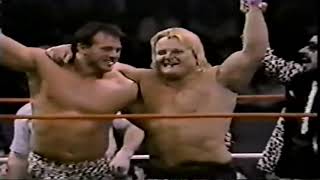 the dream team is born brutus beefcake greg the hammer valentine v jimmy powers rick quick draw 1985