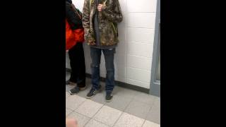 Kid at School Does Double Backflip with wall