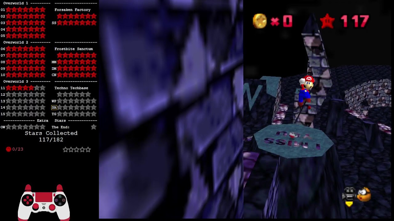 改造マリオ64】新作鬼畜ハックSM64 Curse of the Empireを進めることが