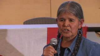 Jean White Horse speaks at the 2009 AIM Fall Conference (pt 3 of 3)