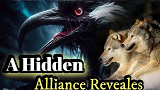 Silent Cooperation: The Secret Alliance Between Crows and Wolves