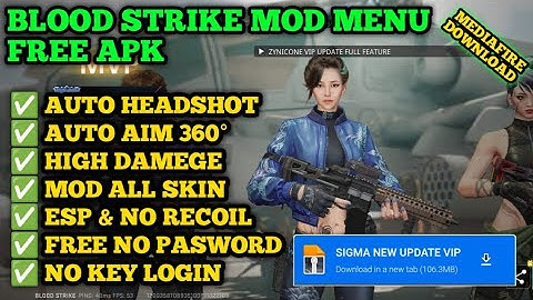 SPESIAL 500 SUBSCRIBER🎉🎉 BLOOD STRIKE MOD MENU SKIN || AUTO HEADSHOT NO RECOIL TERBARU 2025 VIP APK