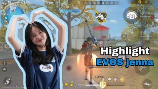 highlight EVOS jenna ( Rog phone 7 ) play with my team in this video