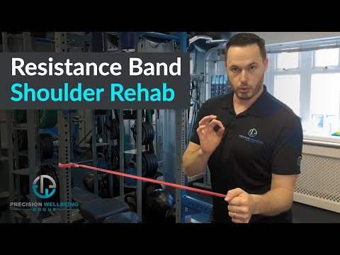 The right way to strengthen your rotator cuff using resistance bands