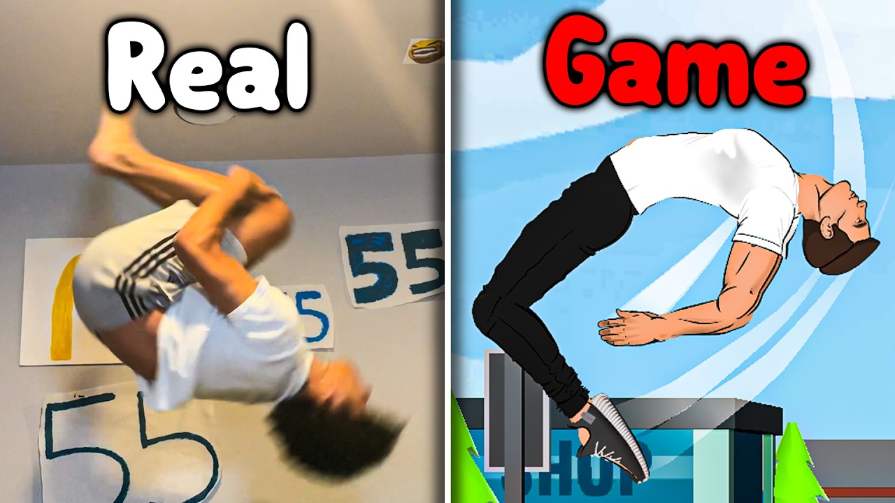 I Have To Do 1000 Backflips To Beat This Game