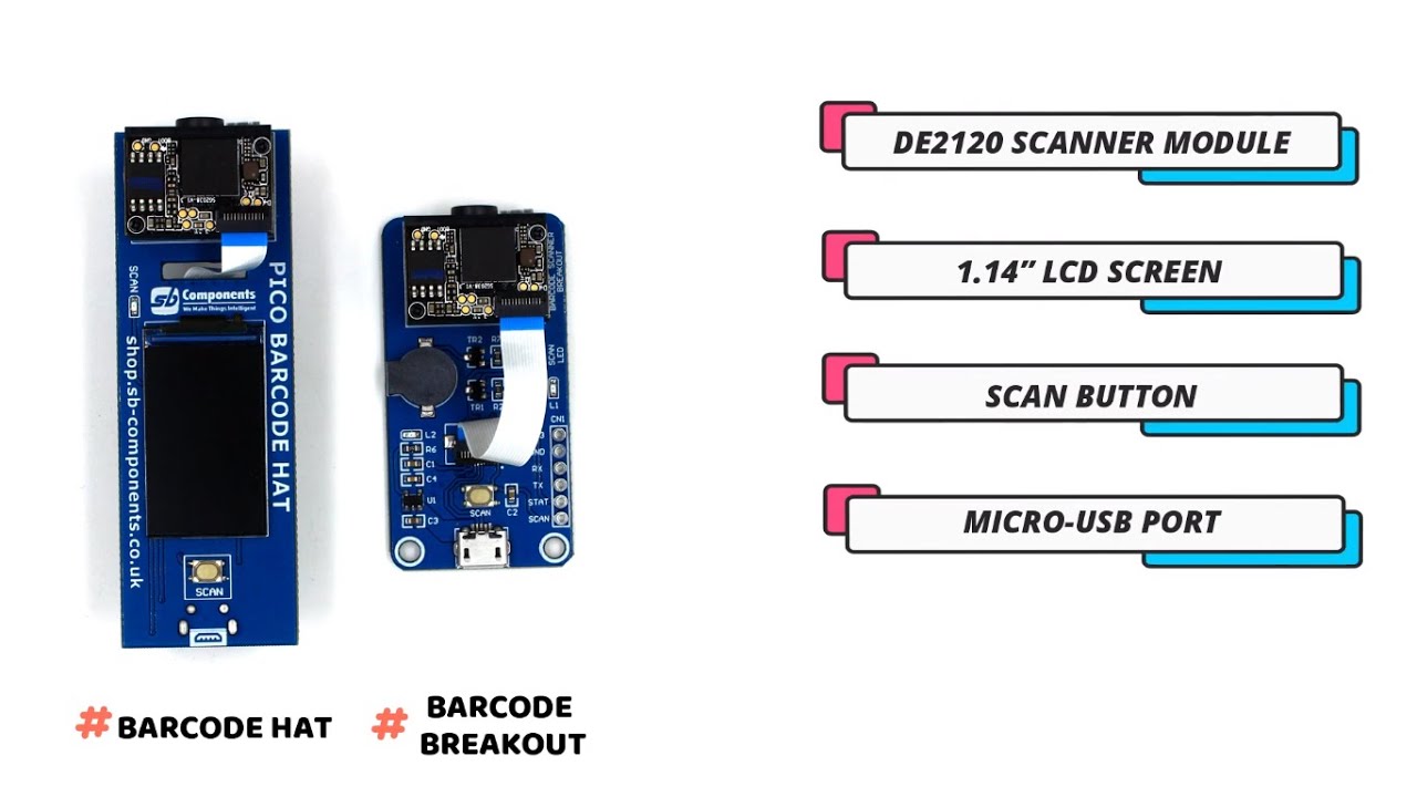 Raspberry Pi Pico Barcode YouTube