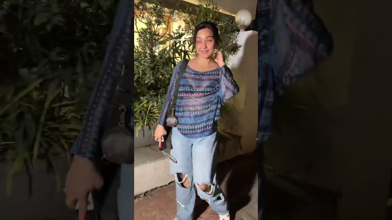 Neha Sharma Spotted At Bandra.