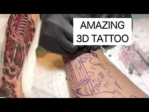 AMAZING 3D TATTOO (FULL VIDEO) - YouTube