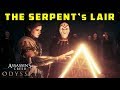 The serpents lair gather information on the cultists  assassins creed odyssey
