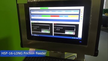 Domino 3201 Laser Print System  - HSF-16 Long Friction Feeder with vision system