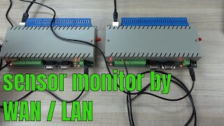 sensor monitoring by pc local LAN & tuya APP by internet screenshot 1
