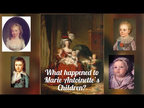 मैरी एंटोनेट के बच्चों के साथ क्या हुआ?