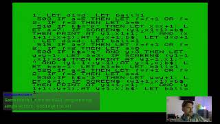 A football game in BASIC can it be done? ZX SPECTRUM - YouTube