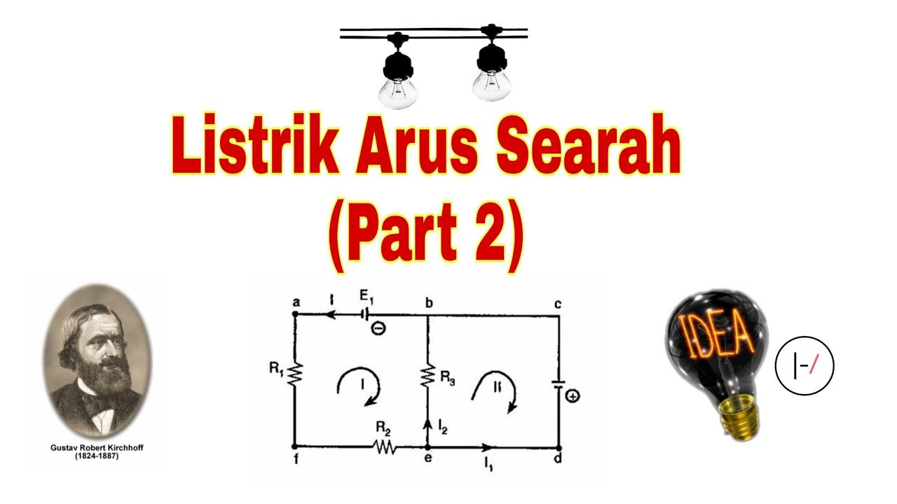 Fisika kelas 12 | Listrik arus searah (part 2) - YouTube