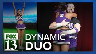 Weber State cheerleading duo snags national championship