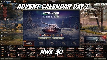World of Tanks Advent Calendar 2021 Day 1 - Is the HWK 30 worth it?