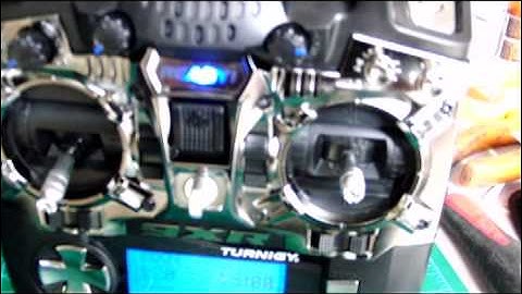 Turnigy 9XR headtracking via Futaba trainer port