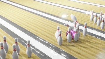 Bowling Alley Render #2 (Eevee) - "Complete Blender Creator" Udemy Course