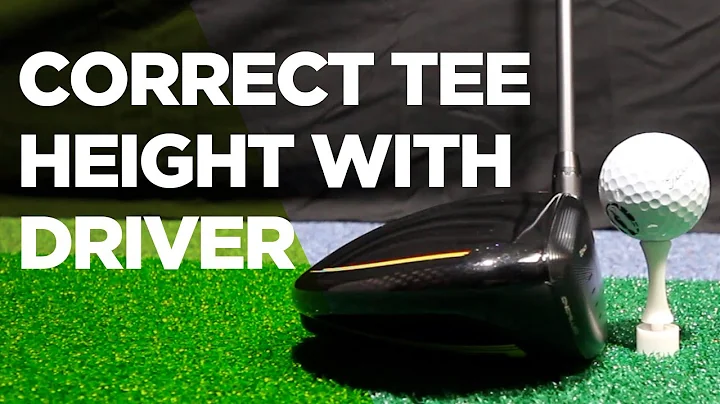 CORRECT TEE HEIGHT WITH DRIVER FOR MORE DISTANCE