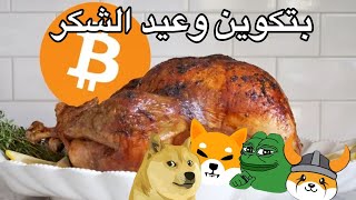 بتكوين وعطلة عيد الشكر || أفضل خمس عملات meme هذه السنة ؟؟