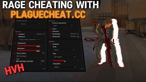 RAGE CHEATING WITH PLAGUE! | CS2 HVH