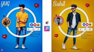 New instagram Creative 3D Photo Editing || Picsart Editing New Style - Xyaa Edits 🔥