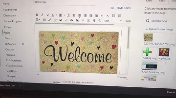 CANVAS: CREATE A COURSE HOMEPAGE