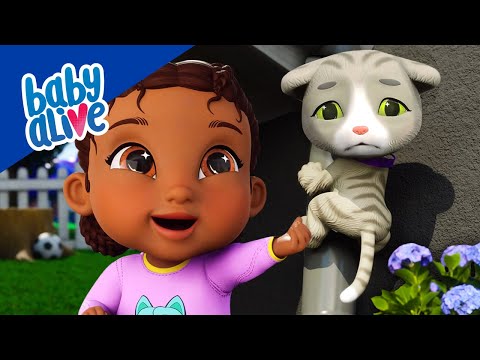 Baby Alive Official 🐈 Here Kitty, Kitty! 🌈 Kids Videos and Baby Cartoons 💕