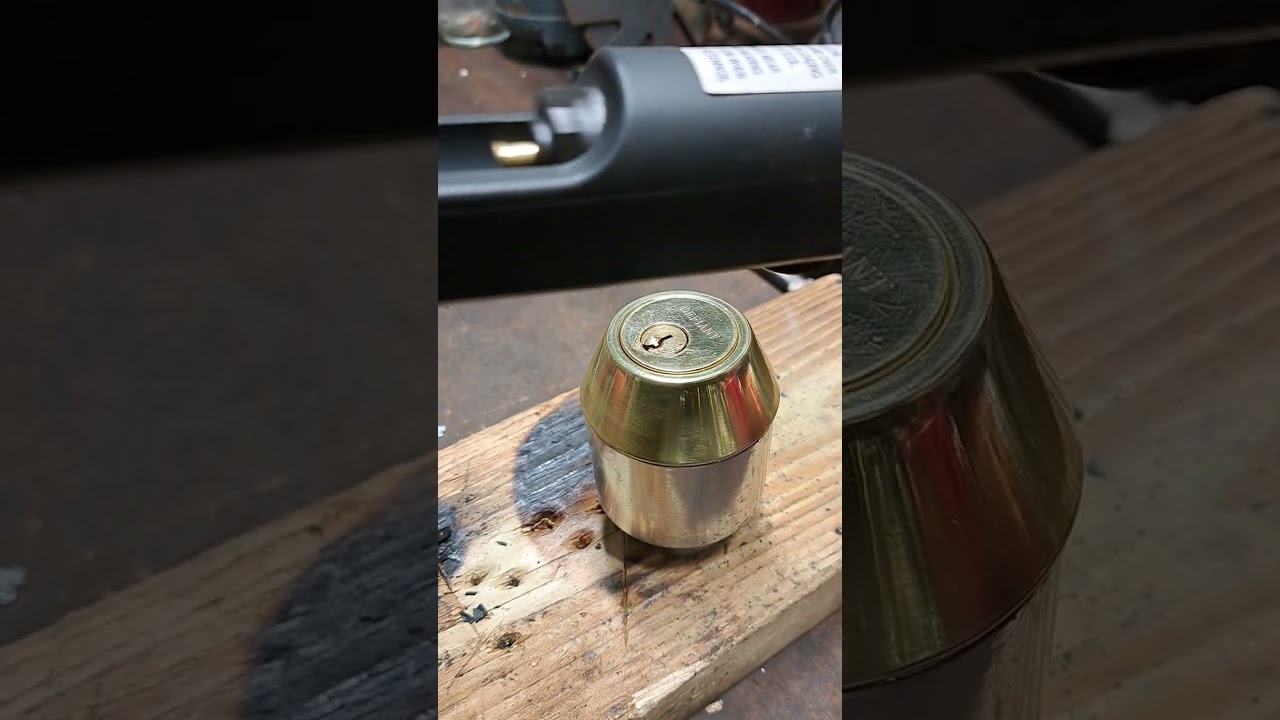 Ramset vs Deadbolt lock, using Phillips the key