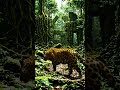 Jaguar POV in Amazon Jungle Discovers Lost Civilization