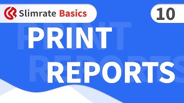 Slimrate Basics 10 Print report