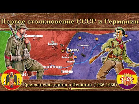 Гражданская война в Испании (1936-1939). Первое столкновение СССР и Германии