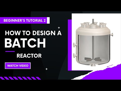 How to design a Batch Reactor 2