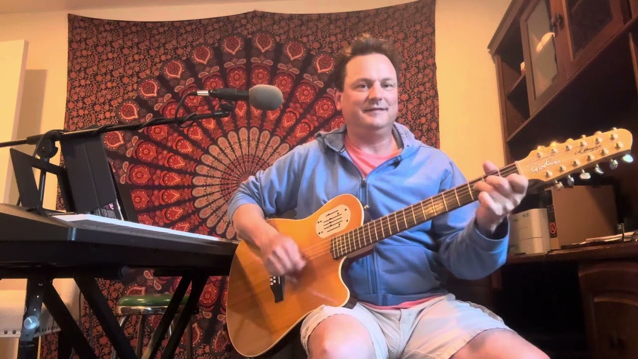 My new 12 String Godin “Acousticaster” - YouTube