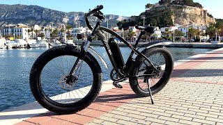 Monster 1000W Fat Wheel eBike! Gogo Best GF600 Review