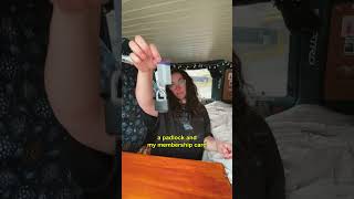 How I Shower At Planet Fitness #vanlife #solofemalevanlife #vanlifeshower #astrovan