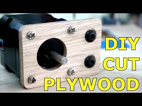 Cut Plywood with a 3D Printer