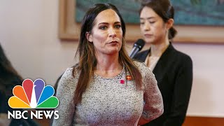 First Lady Melania Trump's Chief Of Staff Stephanie Grisham Resigns | NBC News