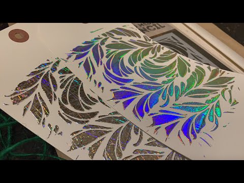 Making A Gift Card Holder with this month Stencil of the Month! camera iphone 8 plus apk