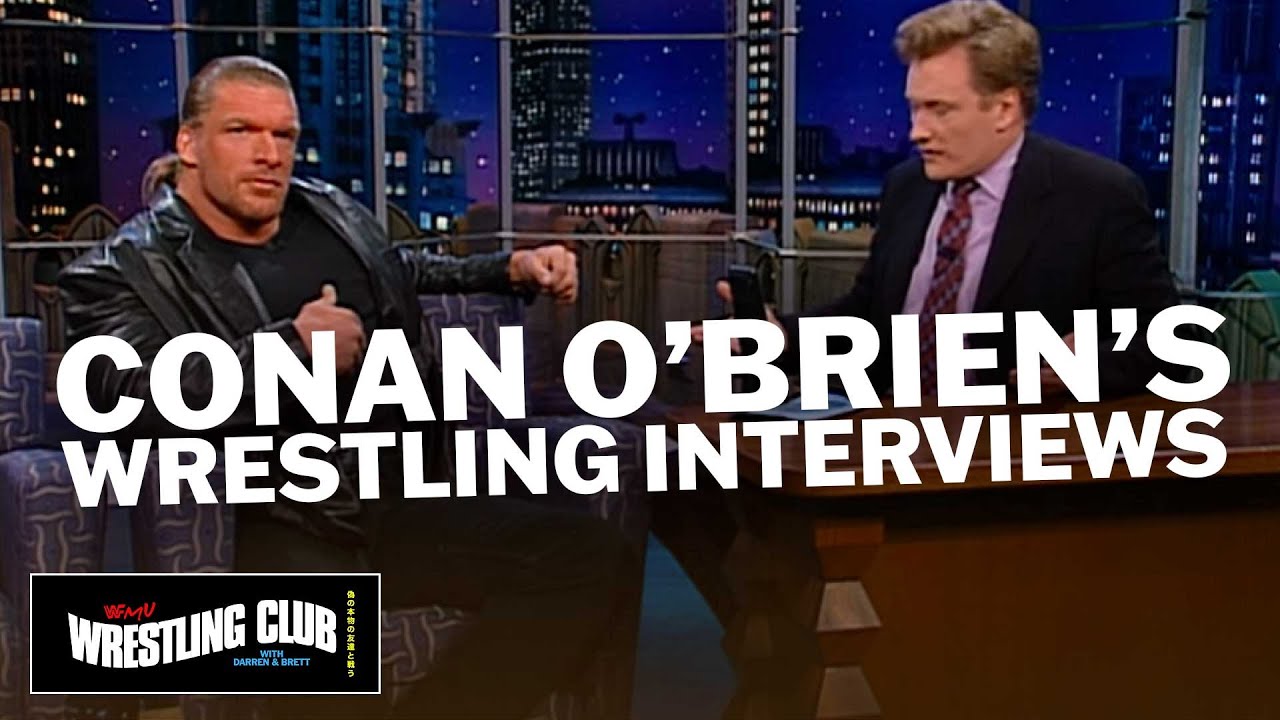The Conan O'Brien Wrestling Interview Collection